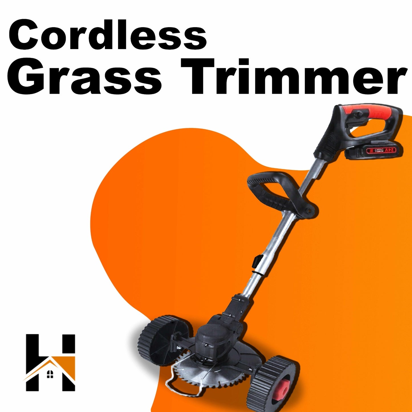 Cordless 3-in-1 Grass Trimmer, Edger & Weed Eater