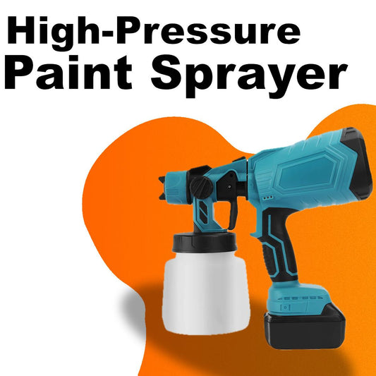 Cordless High-Pressure Paint Sprayer with Dual Batteries