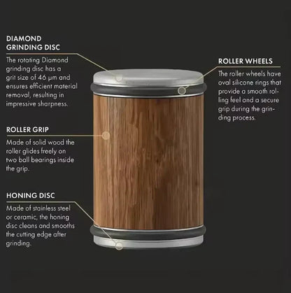 Homexal™ Rolling Knife Sharpener Kit